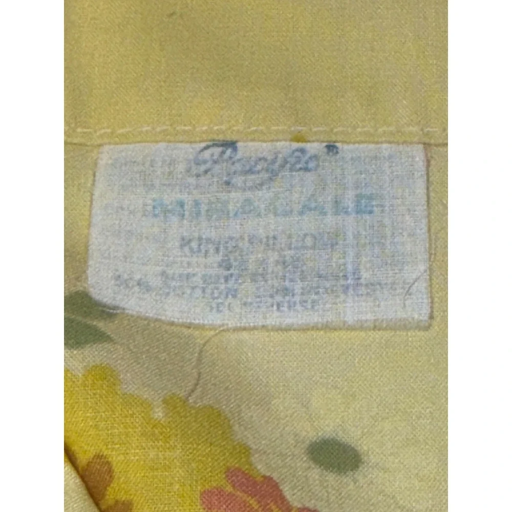 Vintage Pacific Miracale Floral Bedding Set 3 Twin Fitted Sheets 1 King Pillow